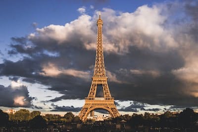 Background of Paris, France