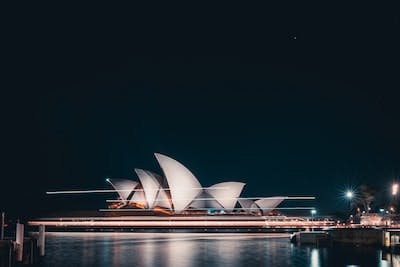 Background of Sydney, New South Wales, Australia