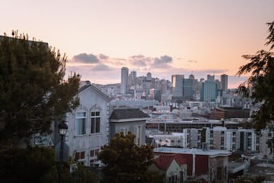 Background of San Francisco, California, United States